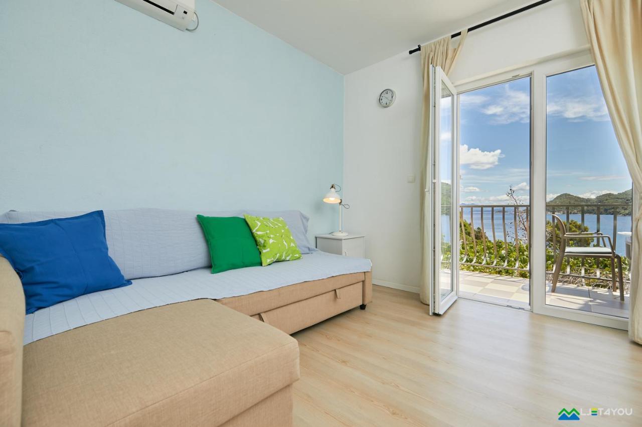 Mljet 2 You - Seafront Apartment 2+2 Sobra Luaran gambar